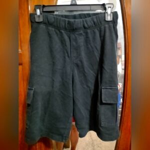 Circo Black Fleece Cargo Shorts L 12/14